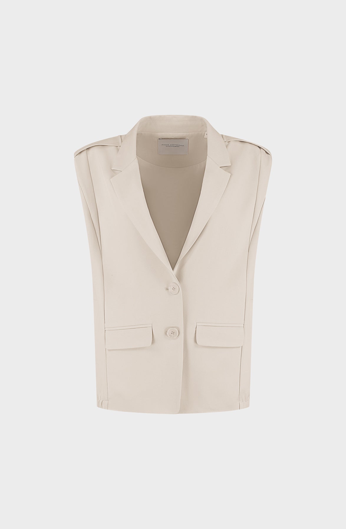 Silke Gilet - Off White