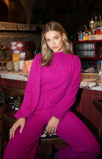 Elsa Blouse - Fuchsia