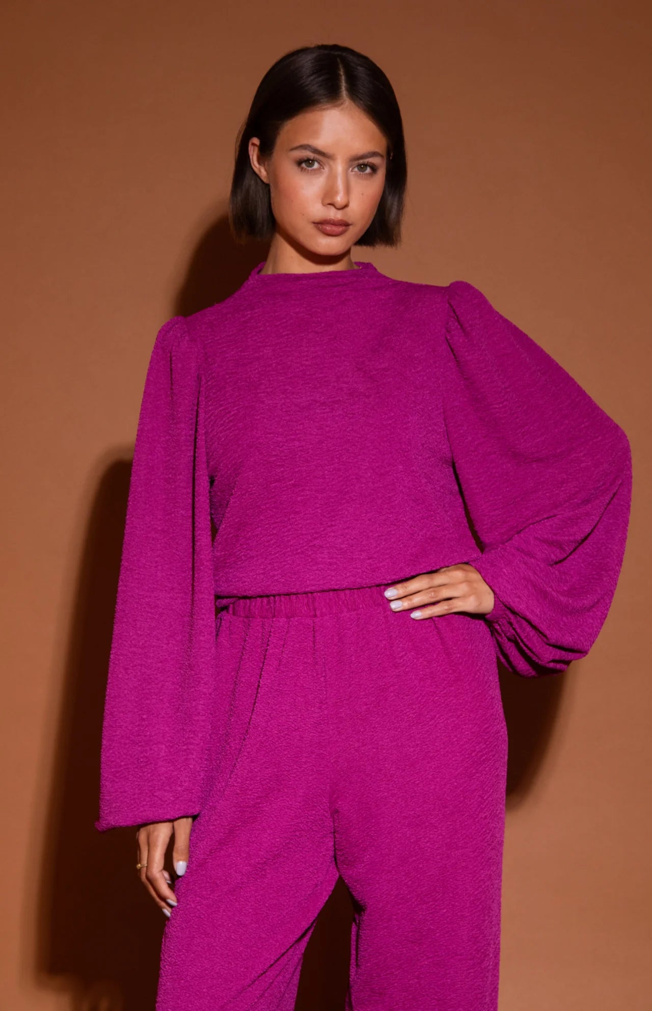 Elsa Blouse - Fuchsia