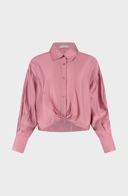 Mora Blouse - Nude Pink - Bobbie Rose