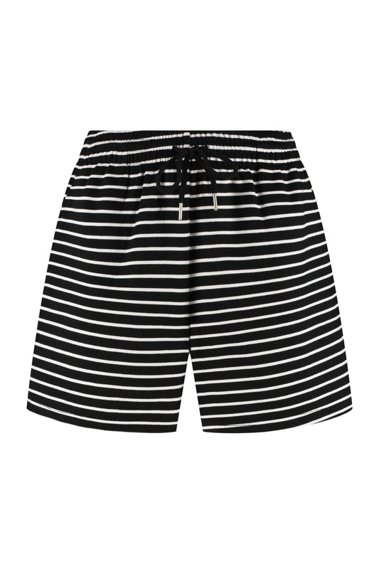 Kick Short - Black White - Bobbie Rose