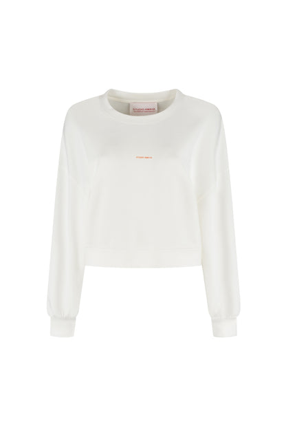 Betty sweater - White - Bobbie Rose