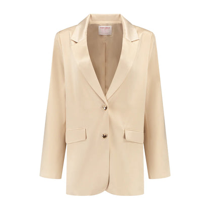 The Wedding Planner Blazer - Beige