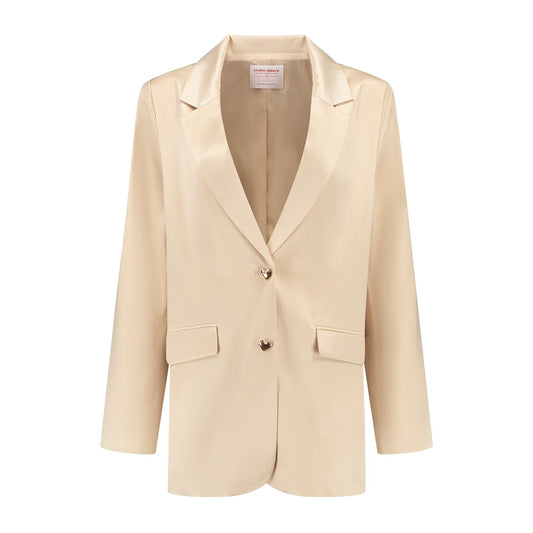 The Wedding Planner Blazer - Beige