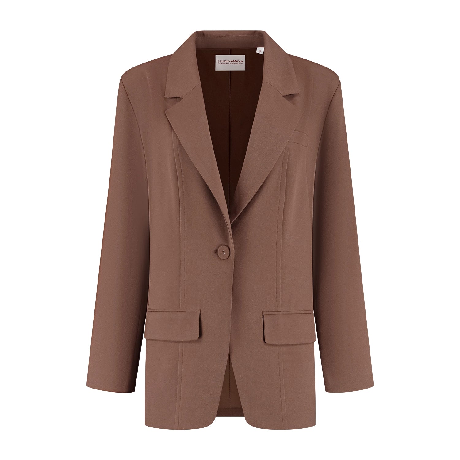 Puck Blazer - Bruin -  - Bobbie Rose