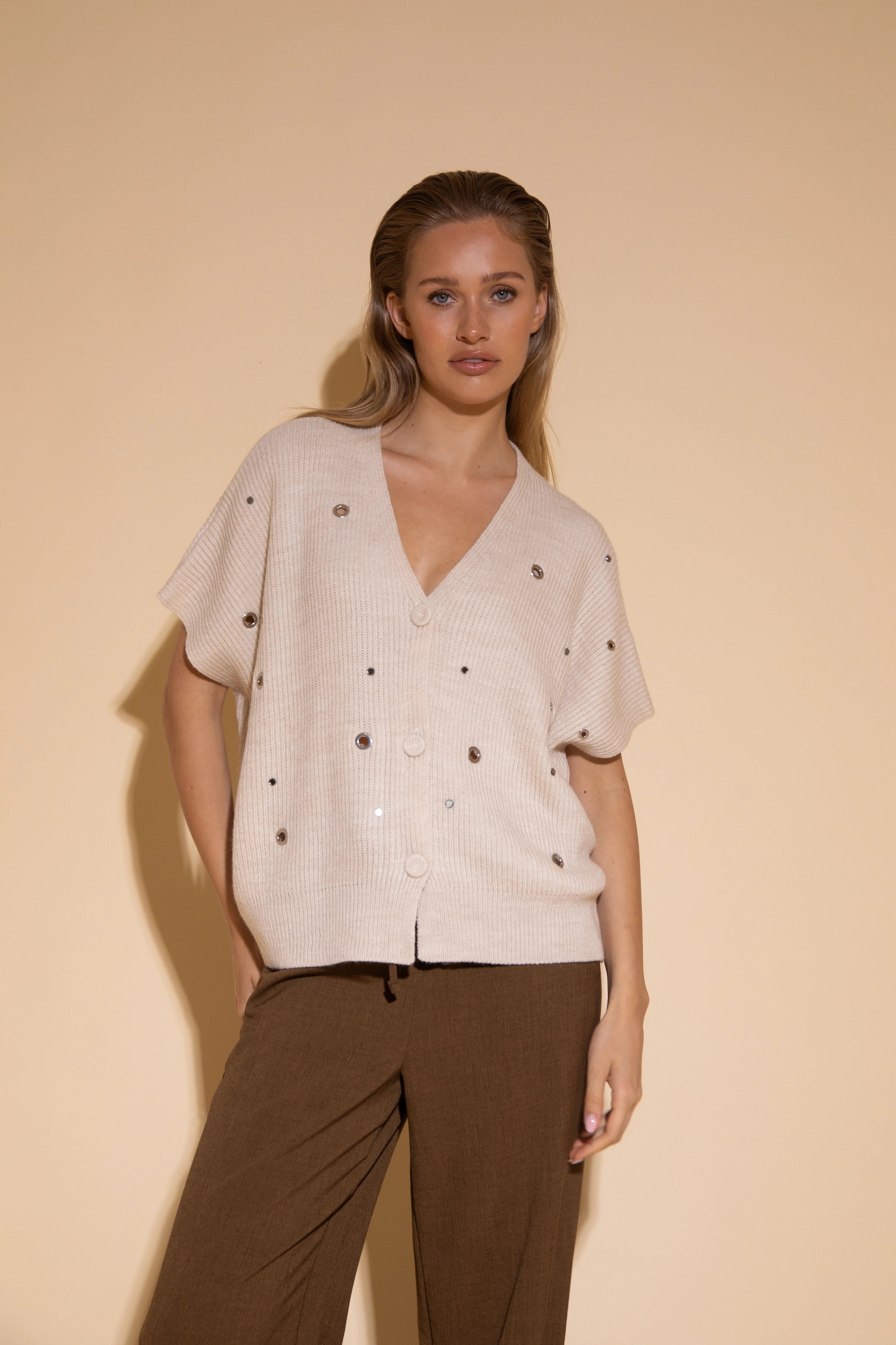 Liv Knitwear - Beige -  - Bobbie Rose