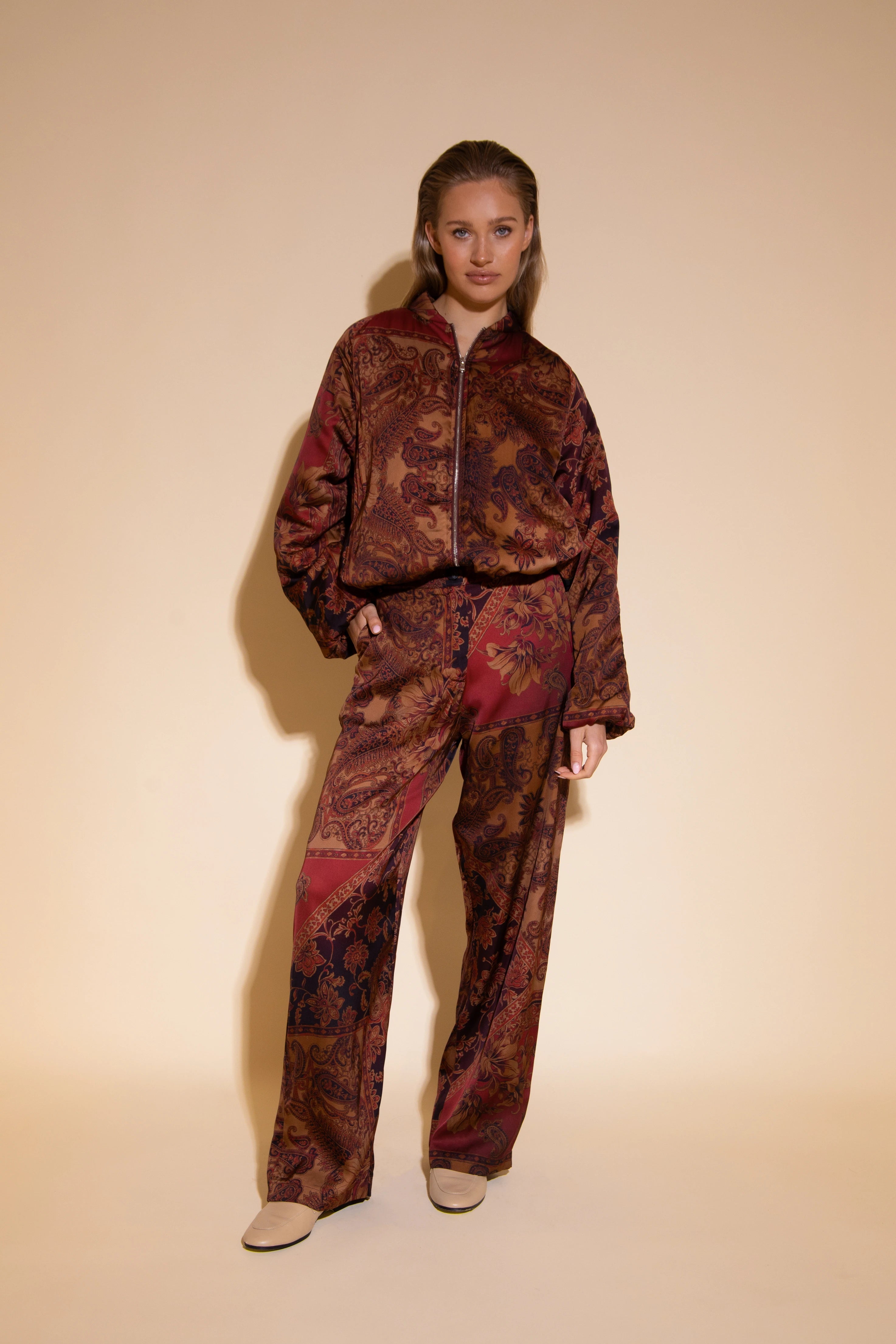 Faith Bomber - Multi Print -  - Bobbie Rose