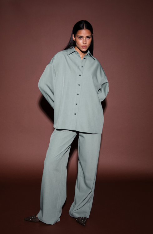 Vera Pants - Blauw -  - Bobbie Rose