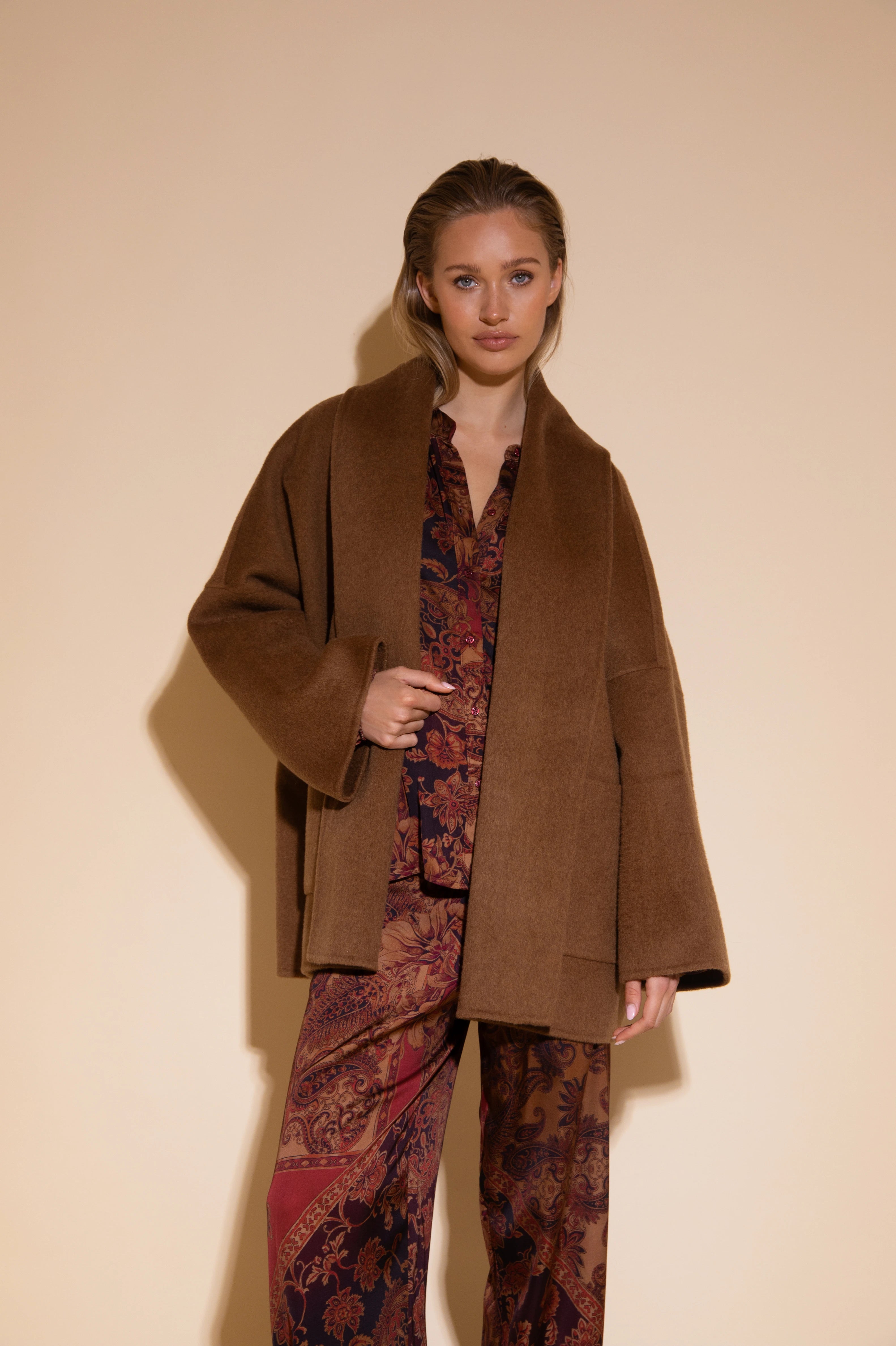 Colette Blouse - Multi Print -  - Bobbie Rose