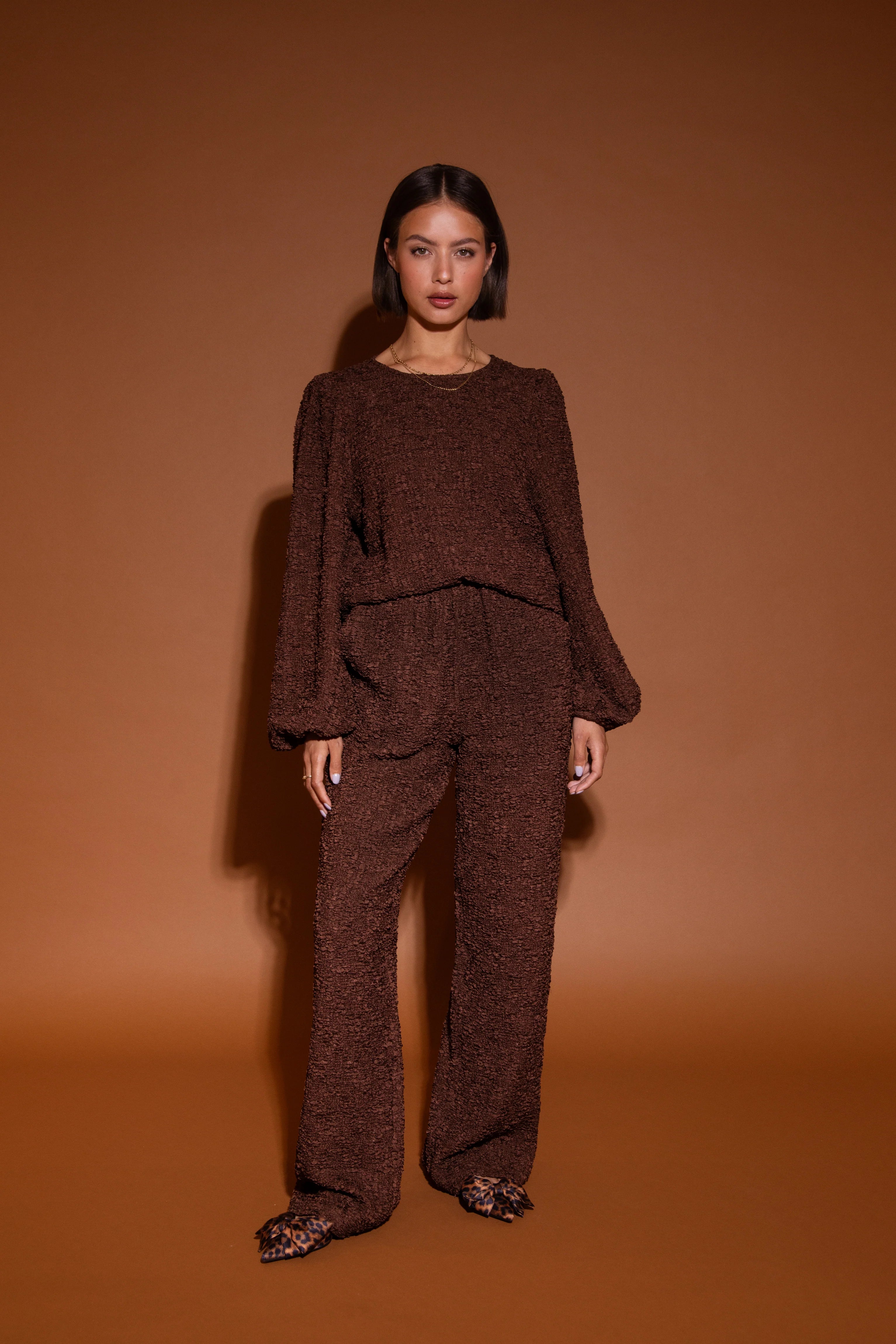 Mia Top - Bruin -  - Bobbie Rose