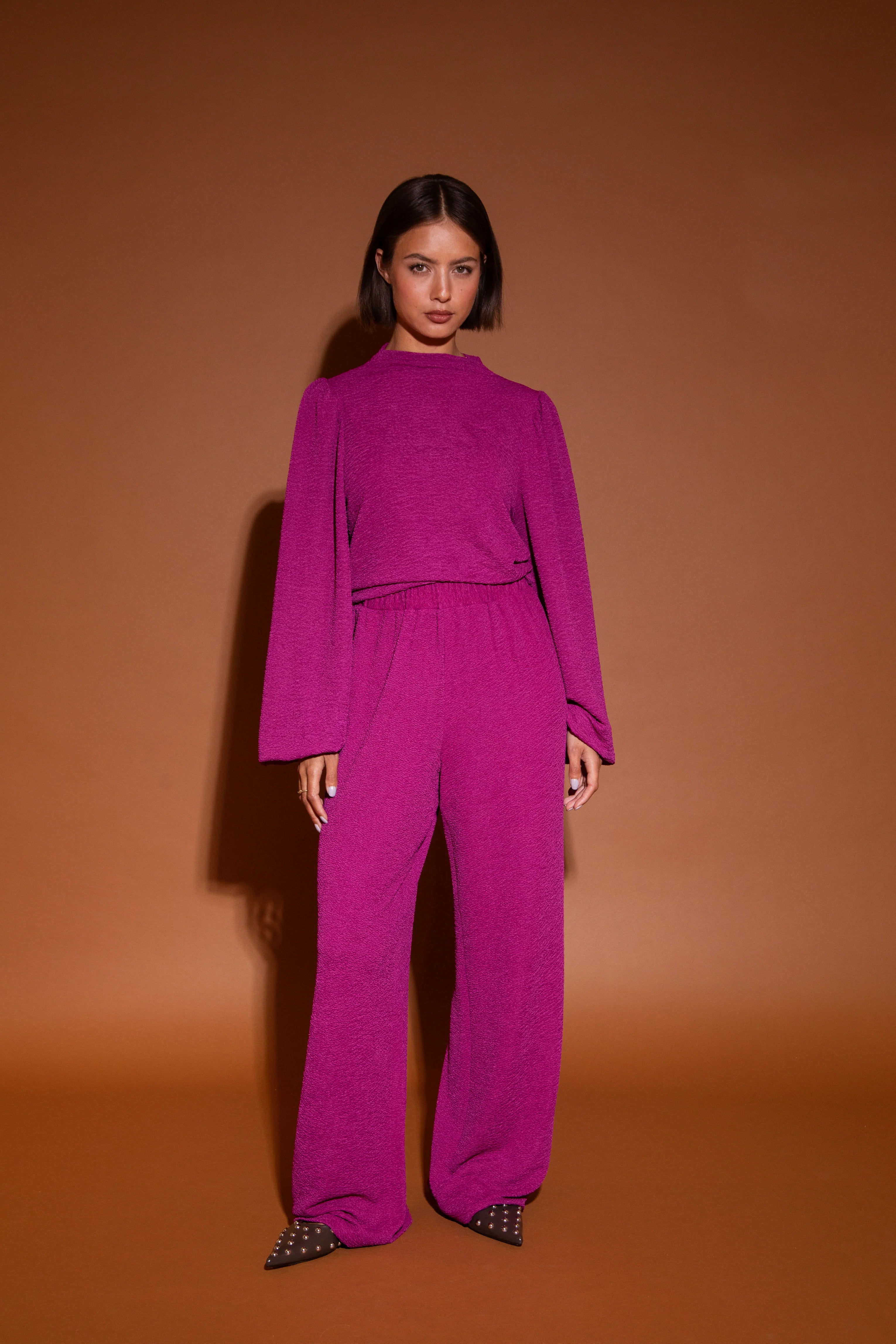 Elsa Blouse - Fuchsia -  - Bobbie Rose