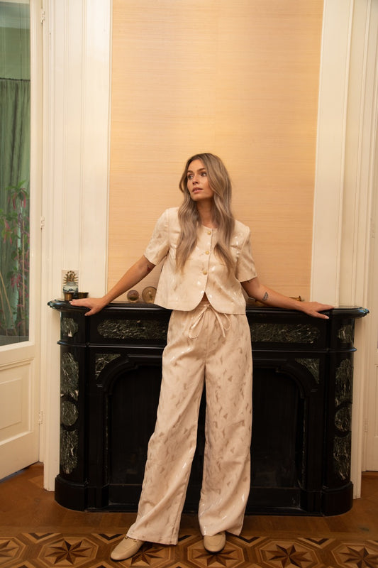 Mavis Pants - Off White - Bobbie Rose