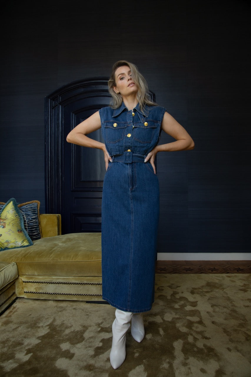 Mica Skirt - Jeans -  - Bobbie Rose