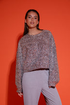 Bo Top - Grijs -  - Bobbie Rose