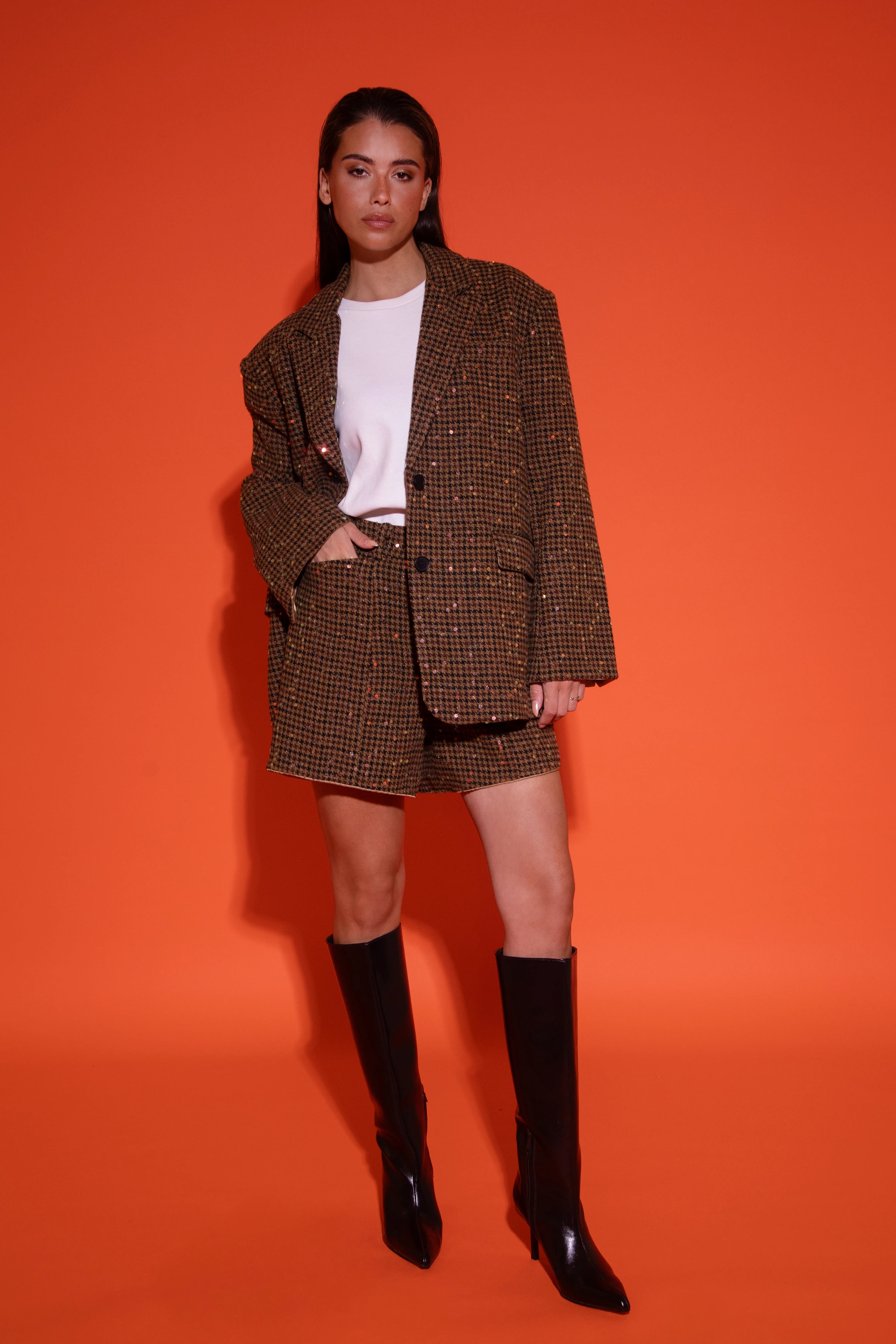 Glow Short - Multi Print -  - Bobbie Rose