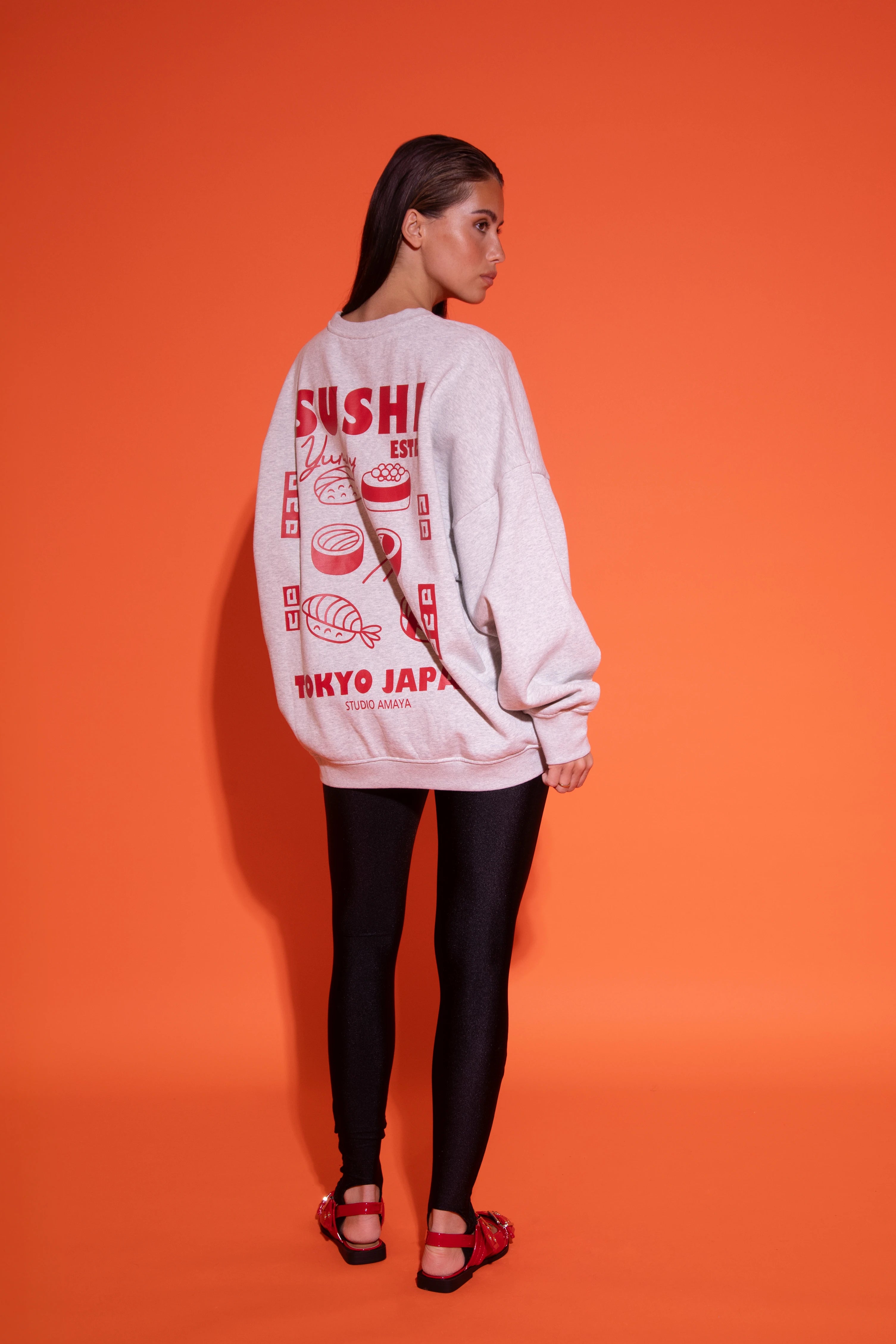 Japan Sweater - Grijs -  - Bobbie Rose