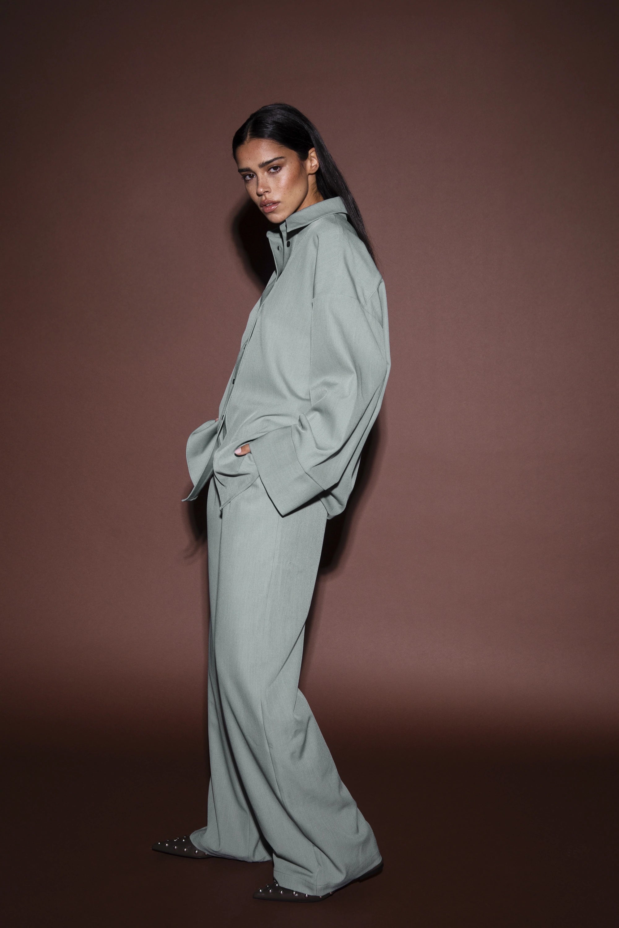 Vera Pants - Blauw -  - Bobbie Rose