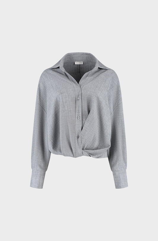 Hailey Blouse - Grey