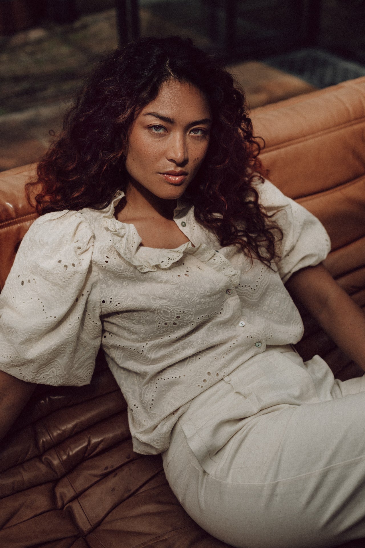 Ayden Blouse - Cloud Cream - Bobbie Rose