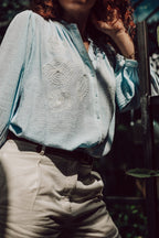 Drew Blouse - Sky Blue -  - Bobbie Rose