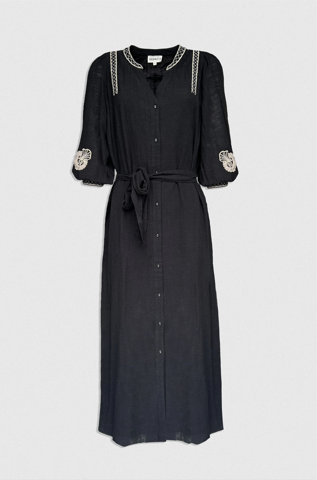 Sierra Dress - Zwart -  - Bobbie Rose