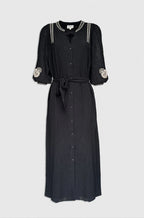 Sierra Dress - Zwart -  - Bobbie Rose