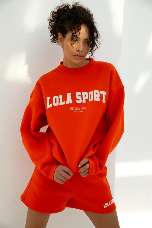 Jane Sweater - Orange - Bobbie Rose