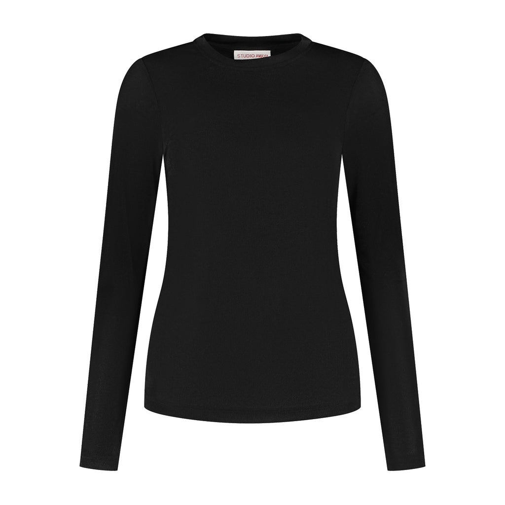 Lynn T-shirt - Zwart -  - Bobbie Rose