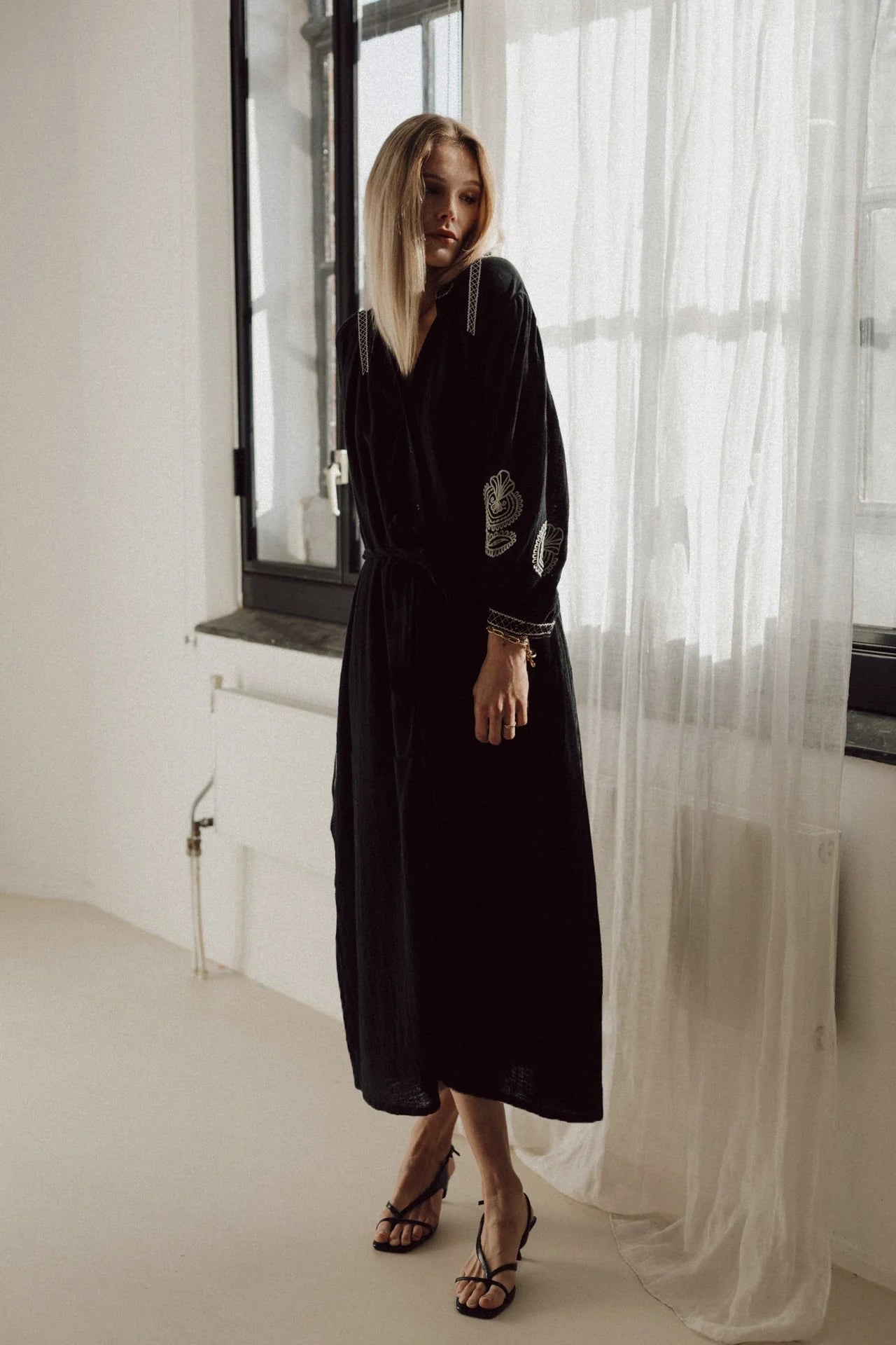 Sierra Dress - Zwart -  - Bobbie Rose