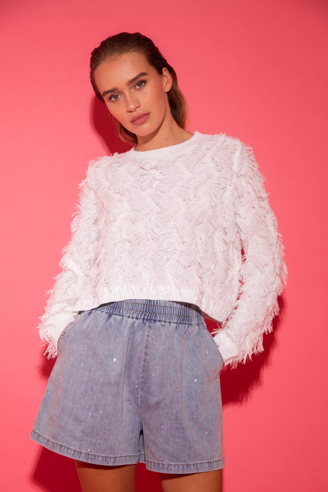 Kittie Top - White - Bobbie Rose