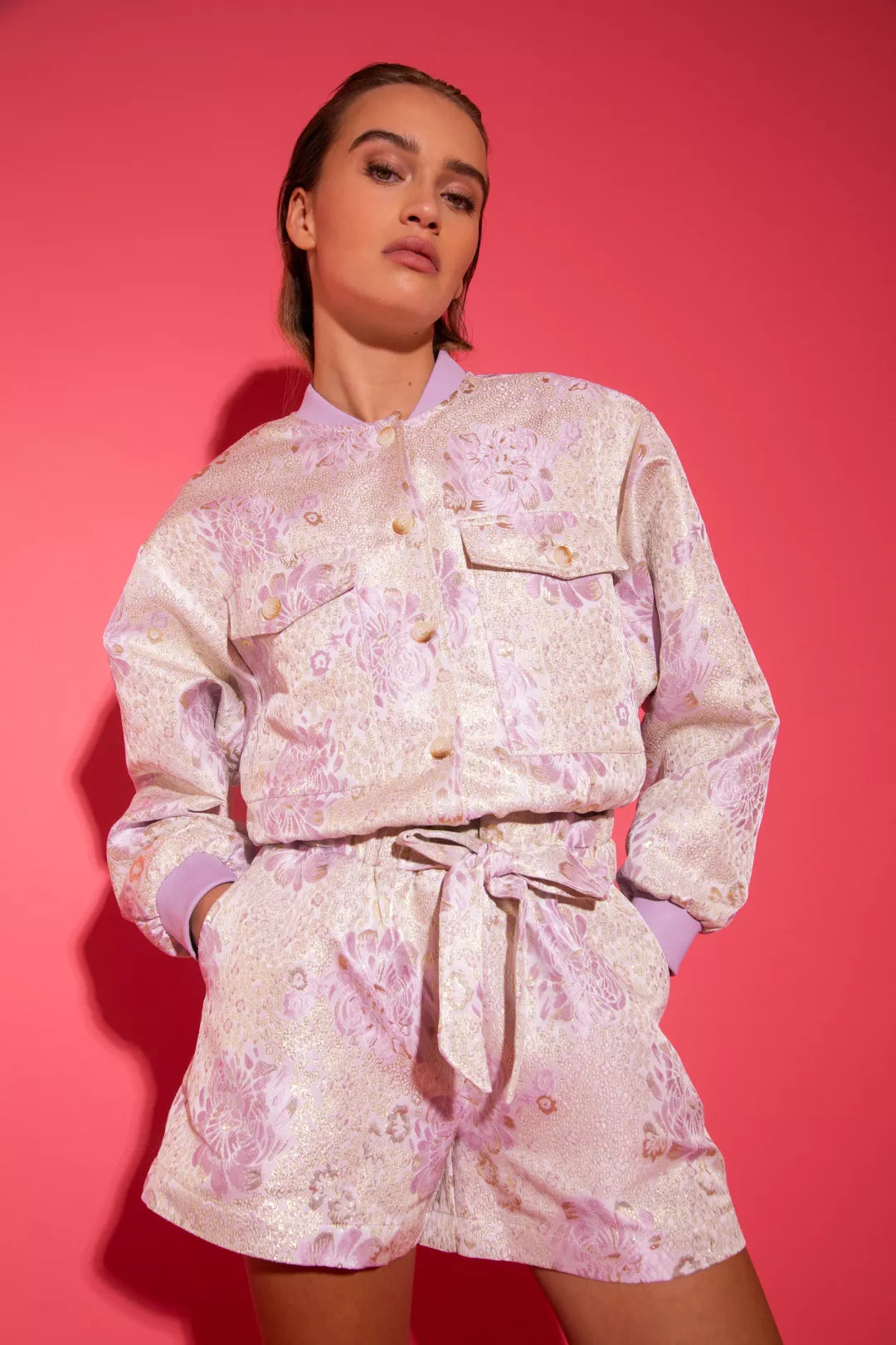 Millie Jacket - Multi Print - Bobbie Rose