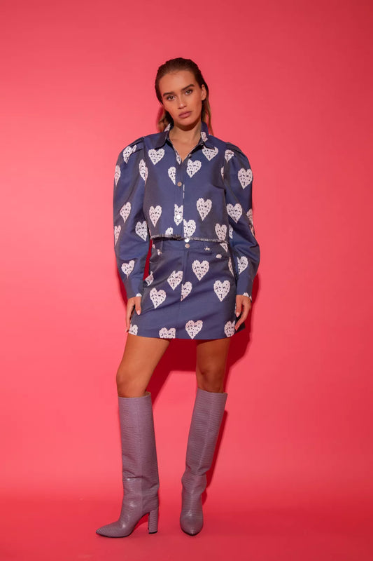Star Skirt - Blue - Bobbie Rose