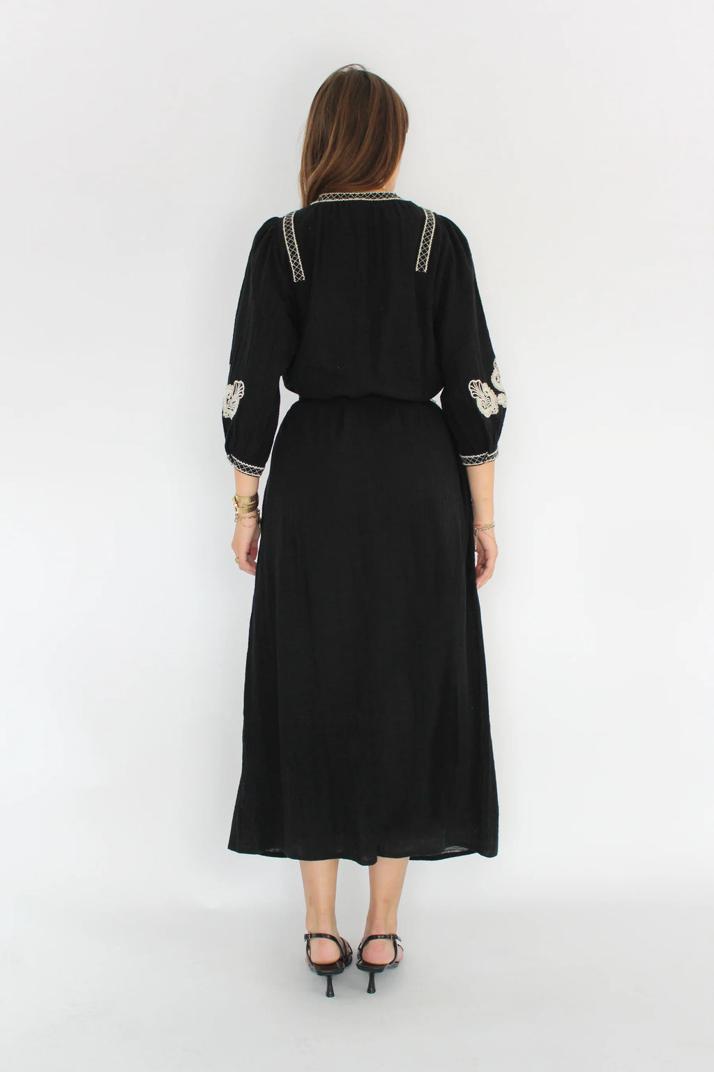 Sierra Dress - Zwart -  - Bobbie Rose