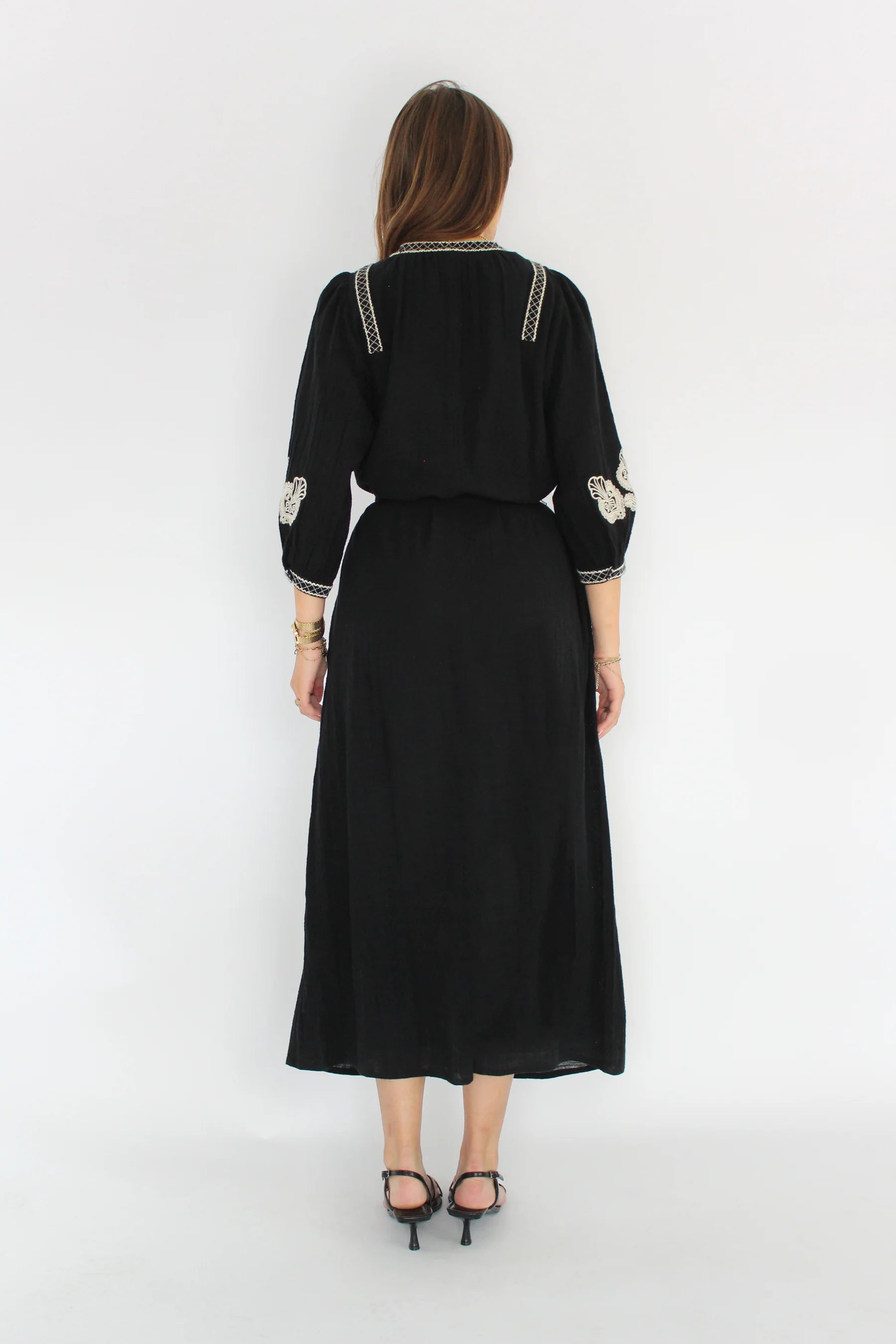 Sierra Dress - Zwart -  - Bobbie Rose