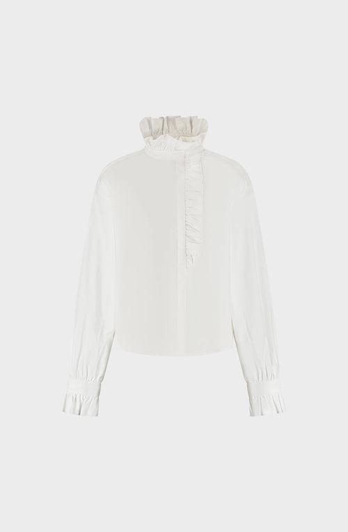 Sunny Blouse - Wit -  - Bobbie Rose