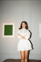 Teddy Skirt - White -  - Bobbie Rose