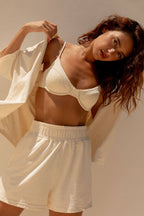 Indy Short - Zebra off white -  - Bobbie Rose